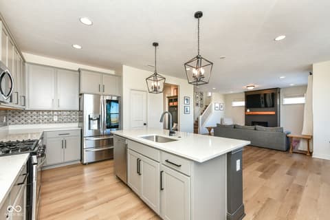 Kitchen at 916 Alba Drive, Lebanon, IN