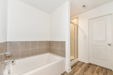 Bathroom at 916 Alba Drive, Lebanon, IN