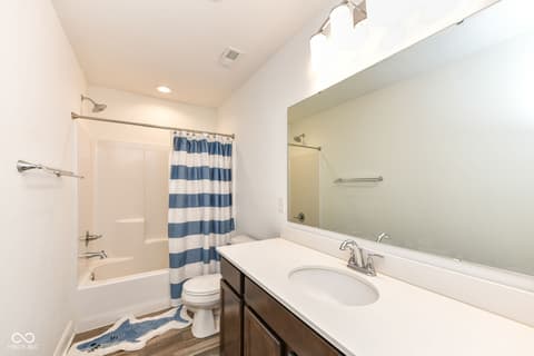 Bathroom at 916 Alba Drive, Lebanon, IN
