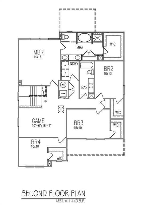 Floor Plan — 916 Alba Drive, Lebanon, IN
