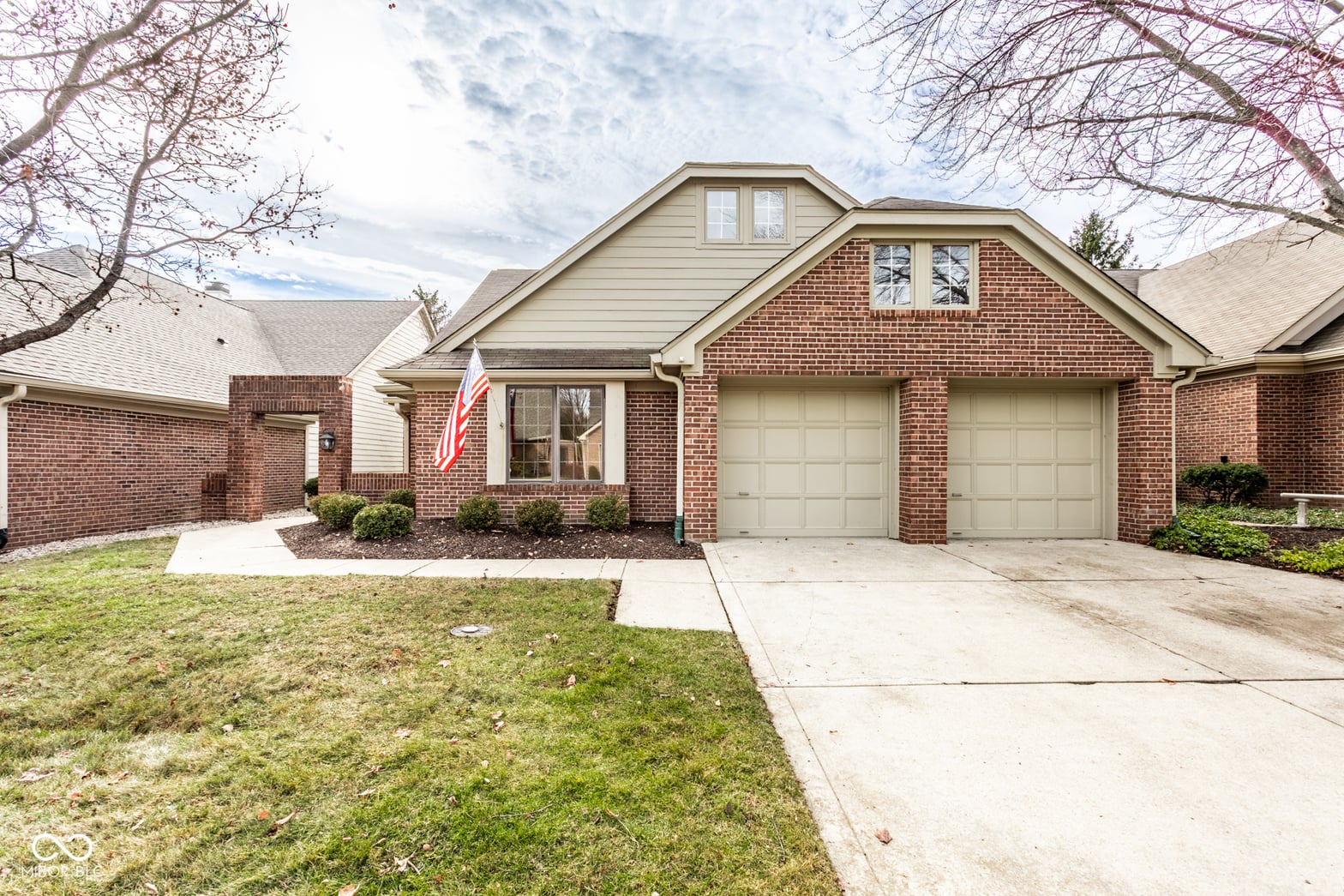 Front exterior at 3023 Tiffany Court, Carmel, IN