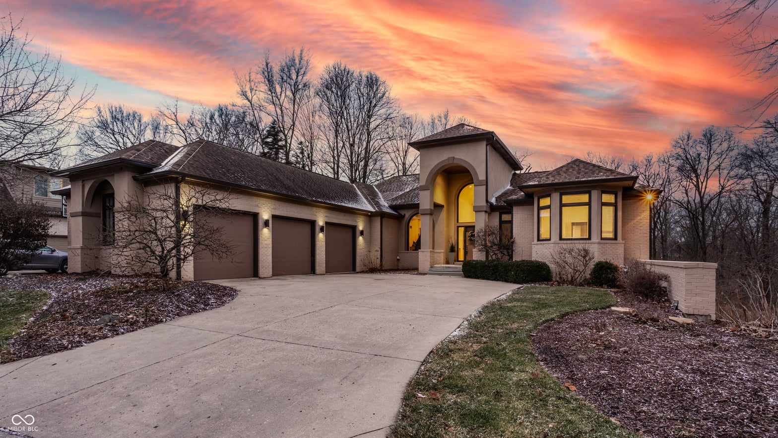 Front exterior at 4548 Chase Oak Court, Zionsville, IN