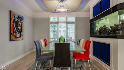 Dining room at 4548 Chase Oak Court, Zionsville, IN