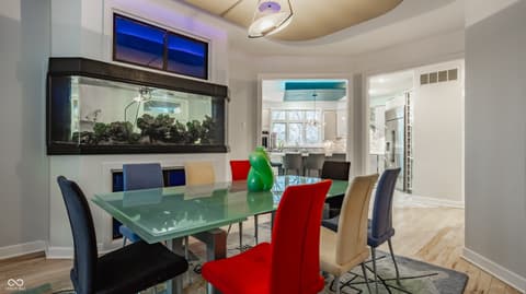 Dining room at 4548 Chase Oak Court, Zionsville, IN