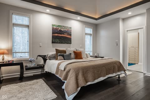 Bedroom at 4548 Chase Oak Court, Zionsville, IN