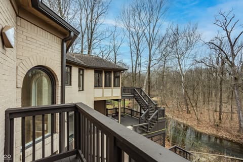 Outdoor living area at 4548 Chase Oak Court, Zionsville, IN
