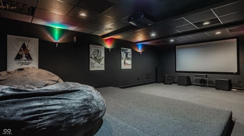 Media Room — 4548 Chase Oak Court, Zionsville, IN