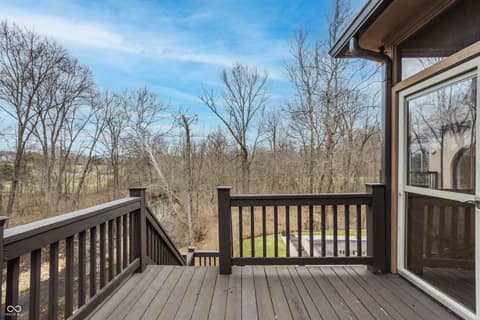 Outdoor living area at 4548 Chase Oak Court, Zionsville, IN