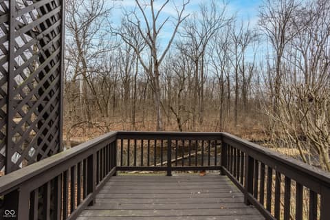Outdoor living area at 4548 Chase Oak Court, Zionsville, IN