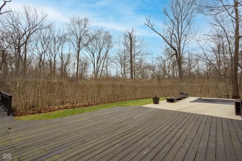 Outdoor living area at 4548 Chase Oak Court, Zionsville, IN