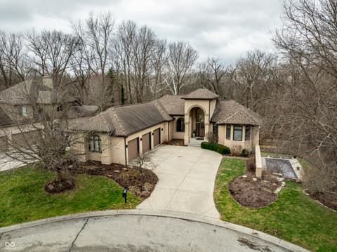 Front exterior at 4548 Chase Oak Court, Zionsville, IN