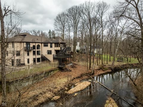 Backyard at 4548 Chase Oak Court, Zionsville, IN