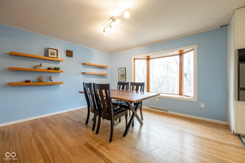 Dining room at 4 Paradise Lane, Greencastle, IN