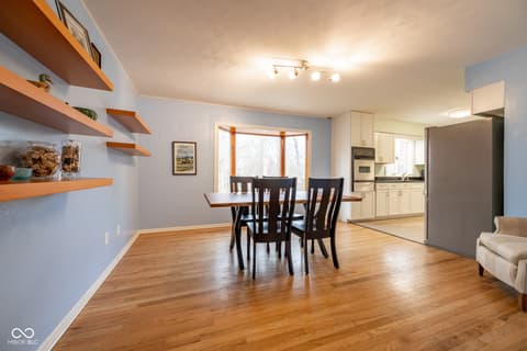 Dining room at 4 Paradise Lane, Greencastle, IN