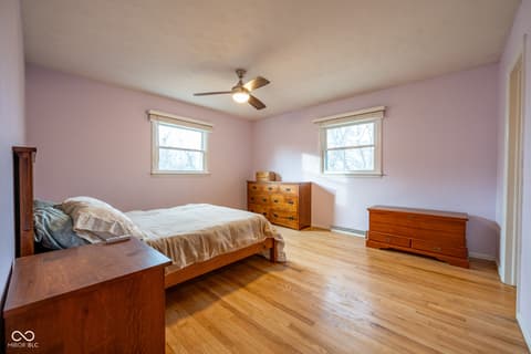 Bedroom at 4 Paradise Lane, Greencastle, IN