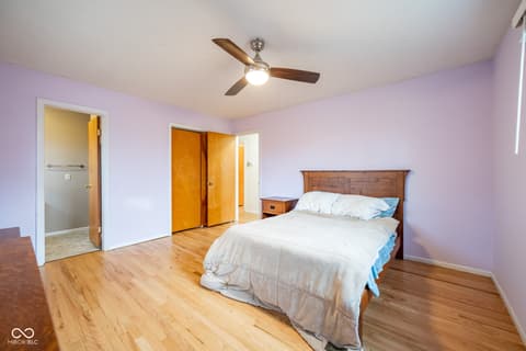 Bedroom at 4 Paradise Lane, Greencastle, IN