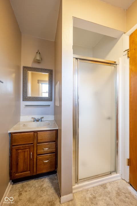 Bathroom at 4 Paradise Lane, Greencastle, IN