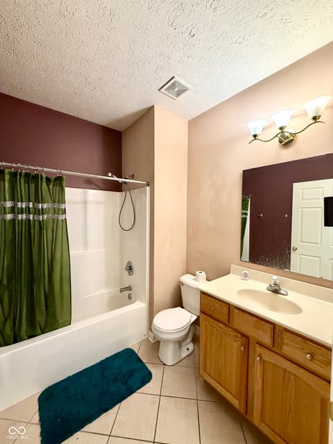 Bathroom at 2019 Woodfield Drive, Greenwood, IN