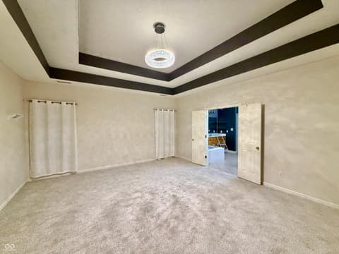 Bedroom at 2019 Woodfield Drive, Greenwood, IN