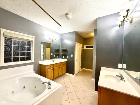 Bathroom at 2019 Woodfield Drive, Greenwood, IN