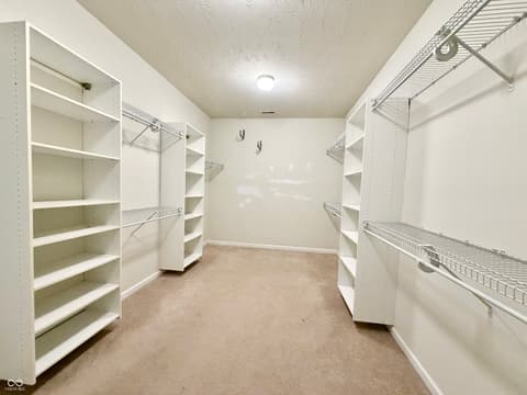 Walk In Closets — 2019 Woodfield Drive, Greenwood, IN