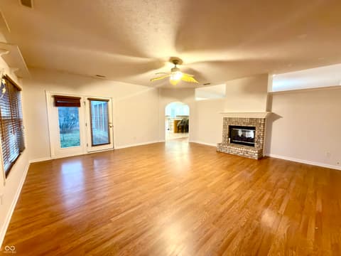 Living room at 2019 Woodfield Drive, Greenwood, IN