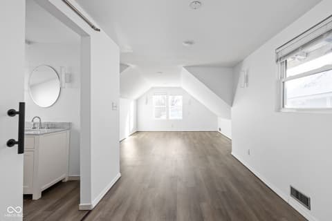 Primary bedroom at 544 N Dearborn Street, Indianapolis, IN