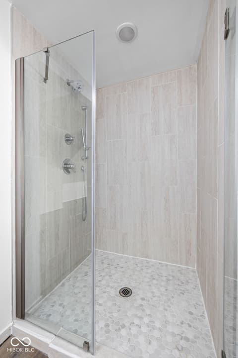 Primary bathroom at 544 N Dearborn Street, Indianapolis, IN