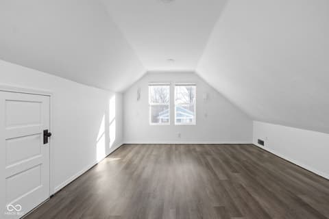 Primary bedroom at 544 N Dearborn Street, Indianapolis, IN