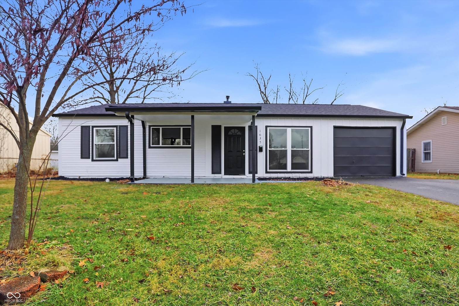 Front exterior at 1635 Woodland Drive, Noblesville, IN