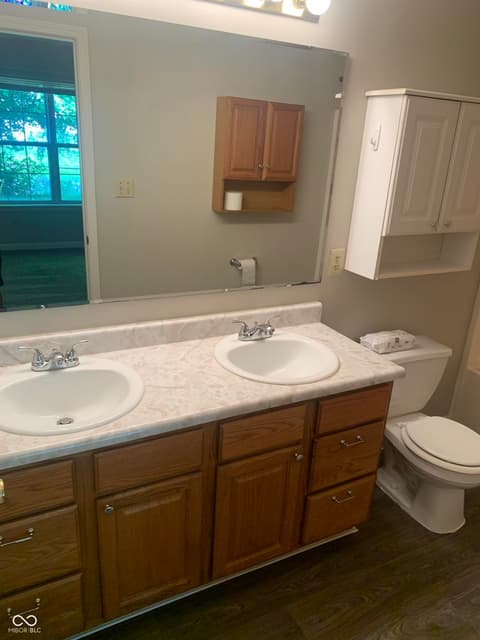 Bathroom at 1430 Sanner Drive, Greenwood, IN