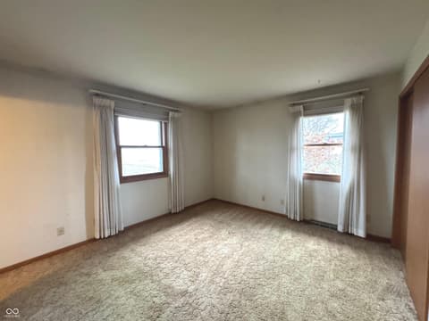 Primary bedroom at 970 E North Street, Mays, IN