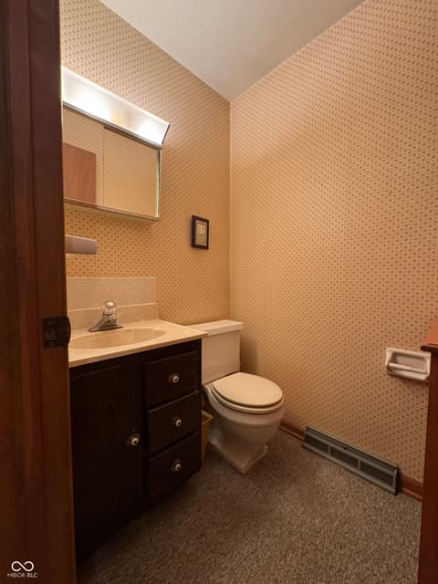 Bathroom at 970 E North Street, Mays, IN