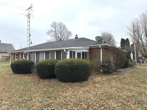 Backyard at 970 E North Street, Mays, IN