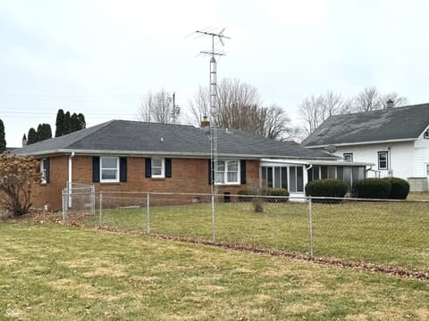 Backyard at 970 E North Street, Mays, IN
