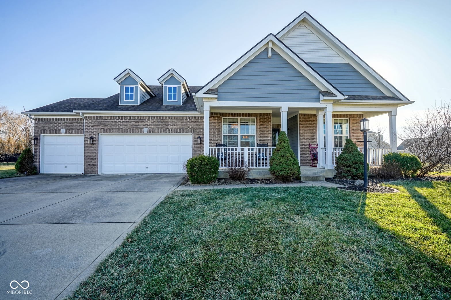 Front exterior at 14359 Misty Cove Lane, Fishers, IN