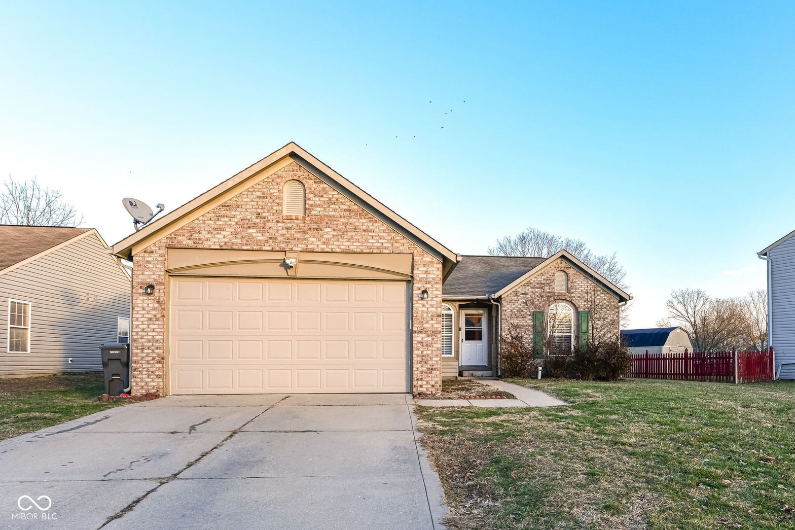 Front exterior at 2217 Golden Eye Circle, Indianapolis, IN