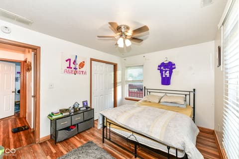 Bedroom at 2217 Golden Eye Circle, Indianapolis, IN