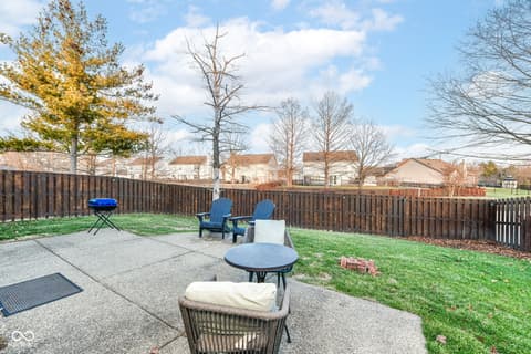 Outdoor living area at 2217 Golden Eye Circle, Indianapolis, IN