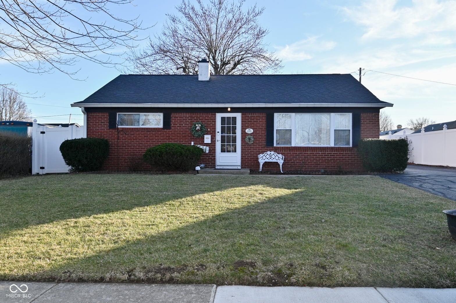 Front exterior at 133 Marcy Lane, Greenwood, IN