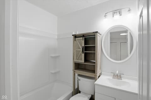 Bathroom at 4607 N Hartman Drive, Indianapolis, IN