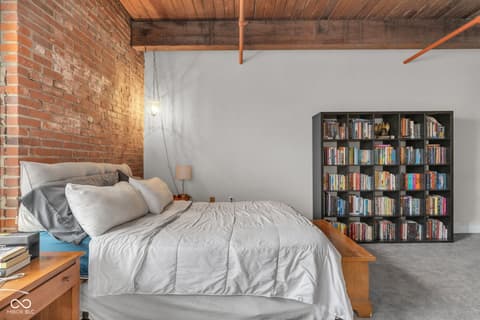 Primary bedroom at 430 N Park Avenue, Indianapolis, IN