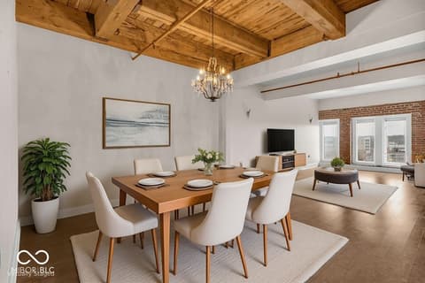 Dining room at 430 N Park Avenue, Indianapolis, IN