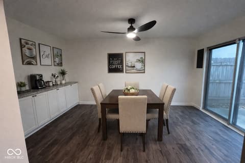 Dining room at 2896 Two Worlds Drive, Columbus, IN