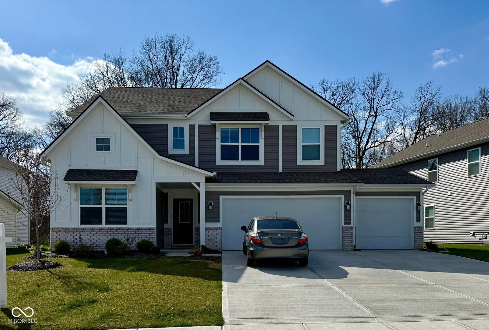 Front exterior at 8623 Lester Place, Pendleton, IN
