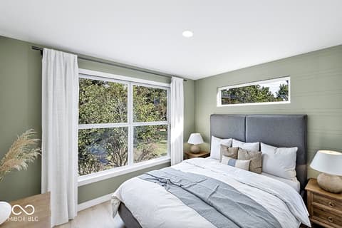 Primary bedroom at 9894 Cassia Drive, Carmel, IN