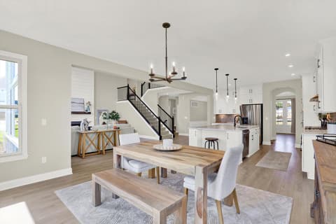 Dining room at 1560 Old Hickory Lane, Westfield, IN
