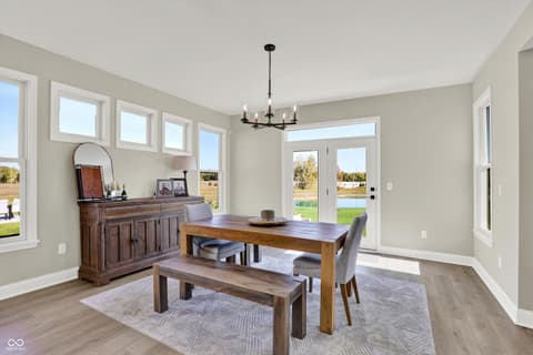 Dining room at 1560 Old Hickory Lane, Westfield, IN