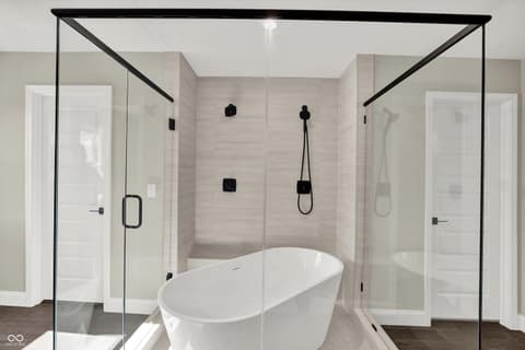 Primary bathroom at 1560 Old Hickory Lane, Westfield, IN