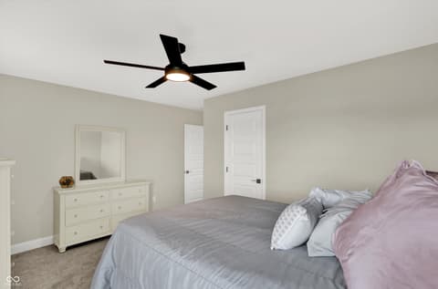 Primary bedroom at 1560 Old Hickory Lane, Westfield, IN
